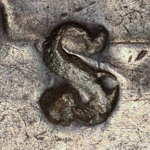 S - — - Latin letter S (chopmark)