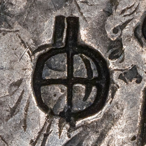 Stylized version of 由 - yóu - from, reason, cause