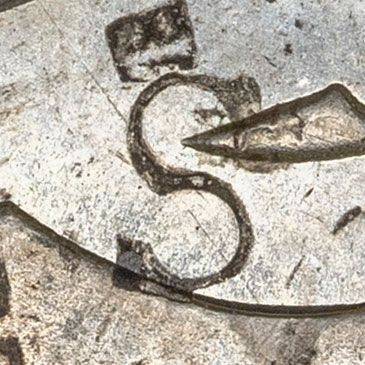 S - — - Latin letter S (chopmark)
